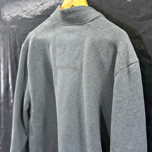 2/$20 G.H. Bass & Co. Gray Zip-Up Sweater - Picture 7 of 8